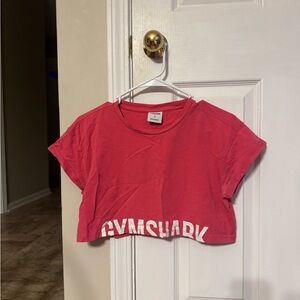 Gymshark Fraction Crop Top - Pink